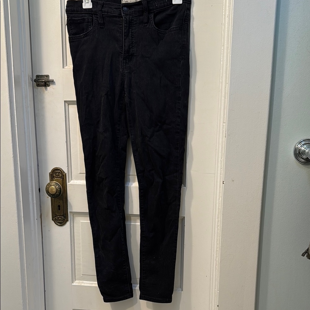 Madewell Black Skinny Jeans